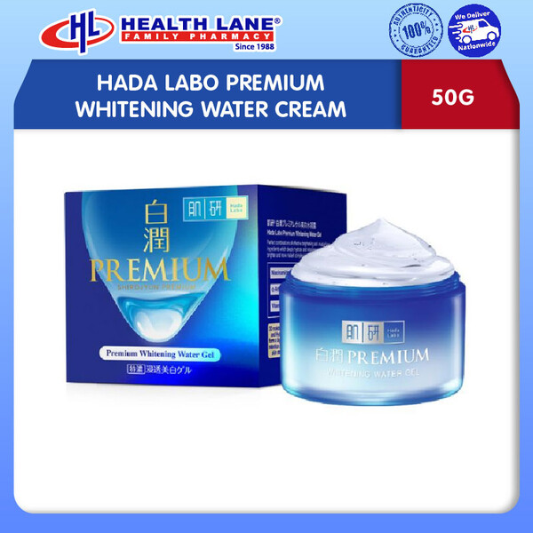 HADA LABO PREMIUM PEMUTIH WATER KRIM 50G